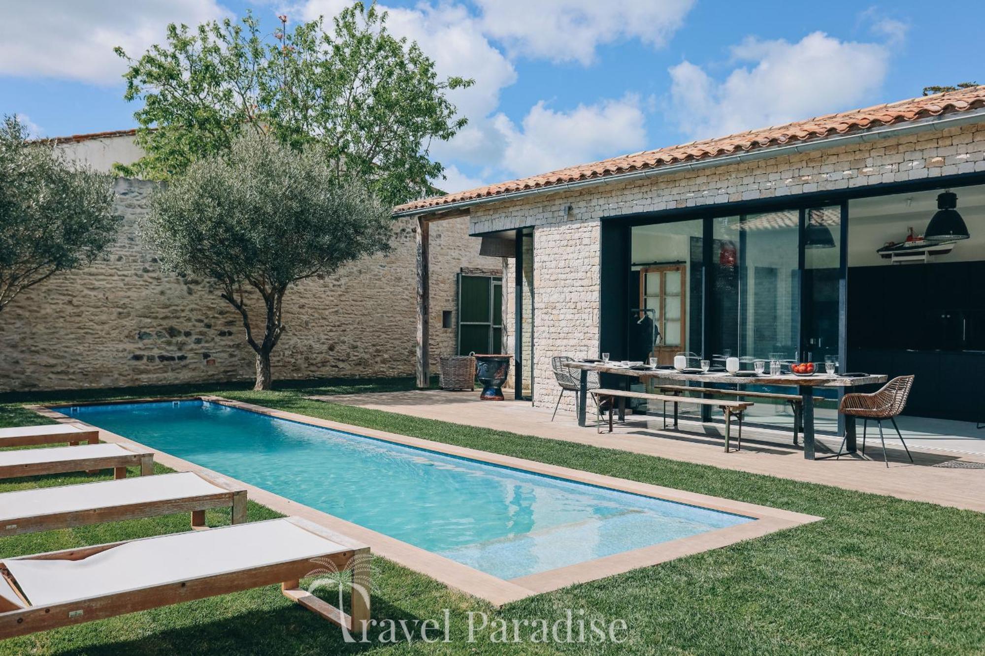 Ile De Re - Villa Clerjotte سان مارتن دو ر المظهر الخارجي الصورة