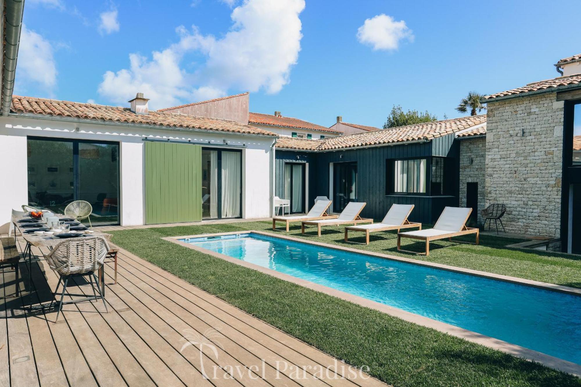 Ile De Re - Villa Clerjotte سان مارتن دو ر المظهر الخارجي الصورة