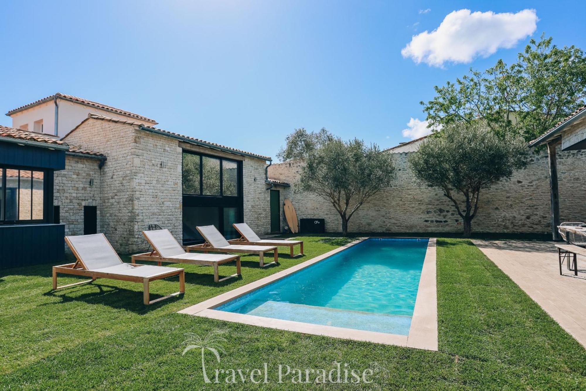 Ile De Re - Villa Clerjotte سان مارتن دو ر المظهر الخارجي الصورة