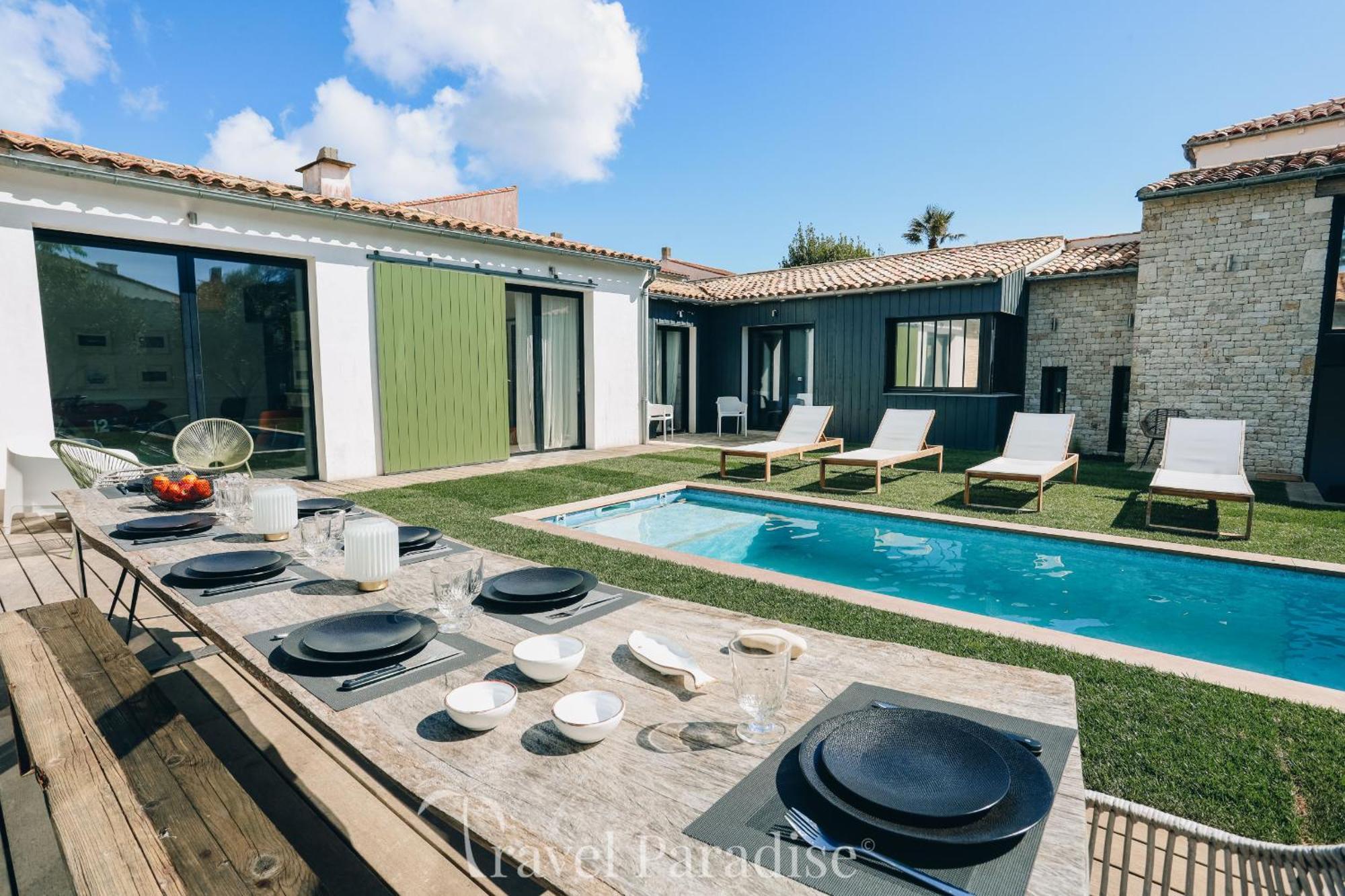 Ile De Re - Villa Clerjotte سان مارتن دو ر المظهر الخارجي الصورة