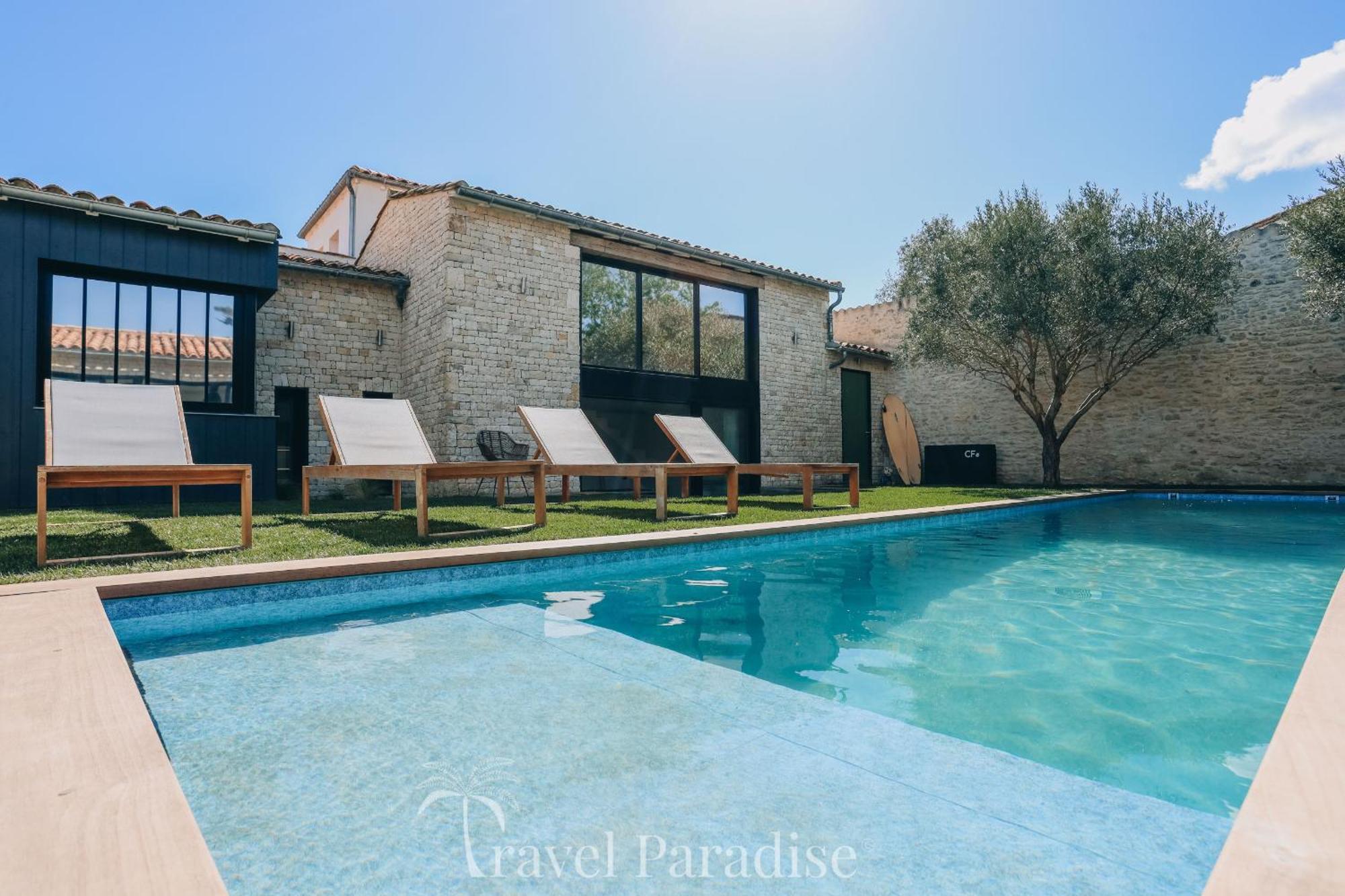 Ile De Re - Villa Clerjotte سان مارتن دو ر المظهر الخارجي الصورة